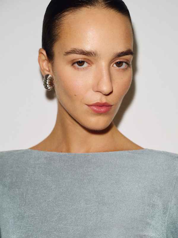 Abigail Knit Dress - Mineral