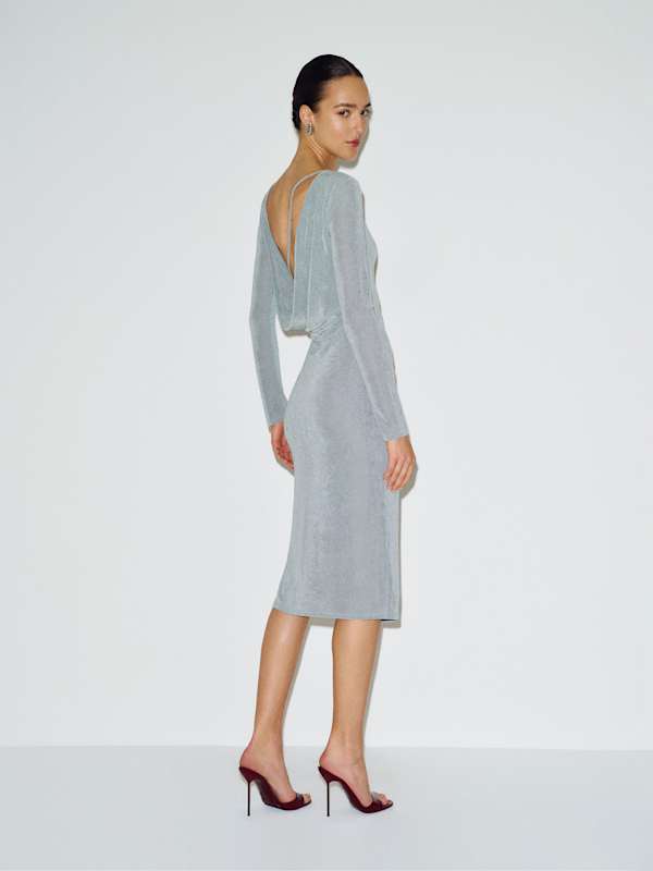 Abigail Knit Dress - Mineral