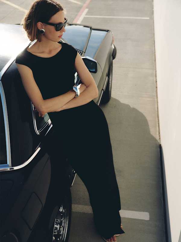 Dovie Knit Dress - Black