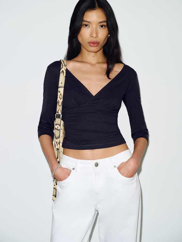 Aylani Knit Top - Black