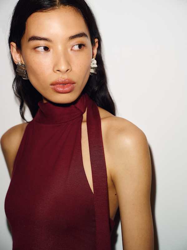 Serena Knit Dress - Boysenberry