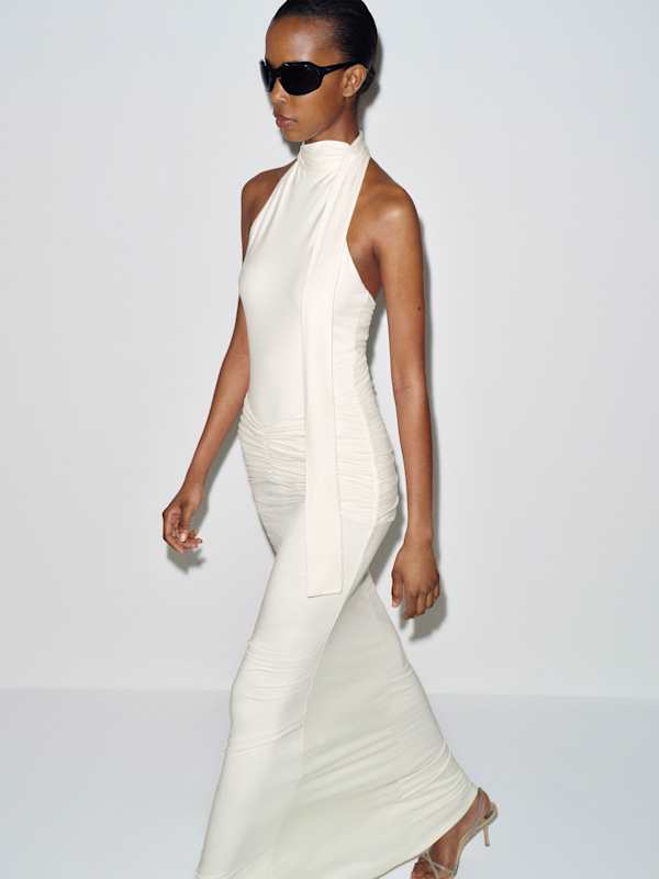 Serena Knit Dress - Fior Di Latte