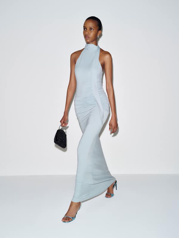 Serena Knit Dress - Mineral