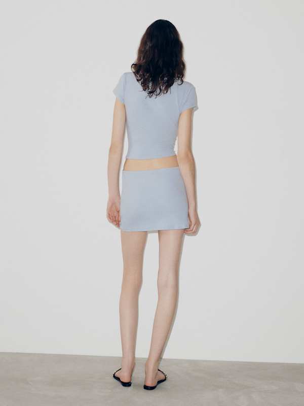 Layla Knit Two Piece - Cloud Blue