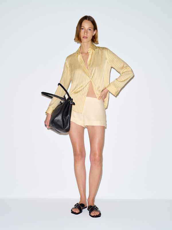 Short en lin Henri - Sucre