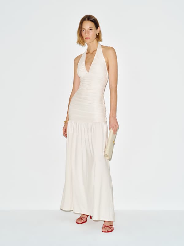 Hugo Knit Dress - Fior Di Latte