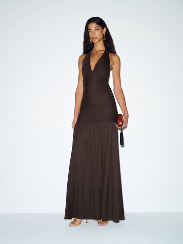 Hugo Knit Dress - Mole