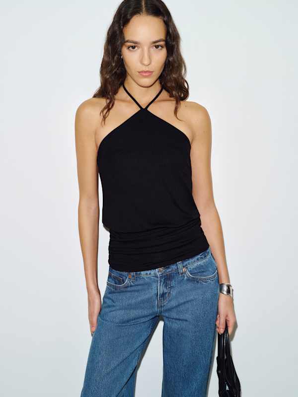 Madison Knit Top - Black