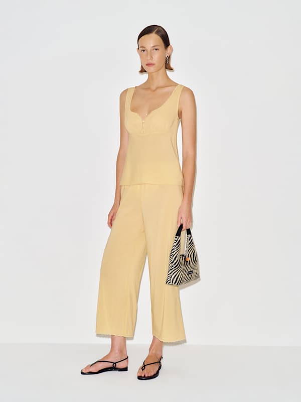 Alessandra Pajama Set - Blonde
