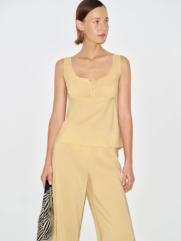 Alessandra Pajama Set - Blonde