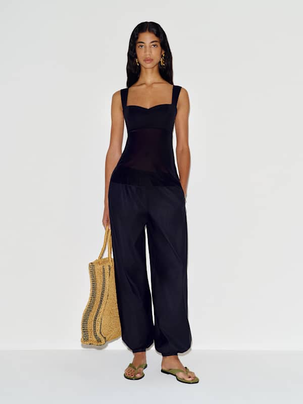 Nova Knit Top - Black