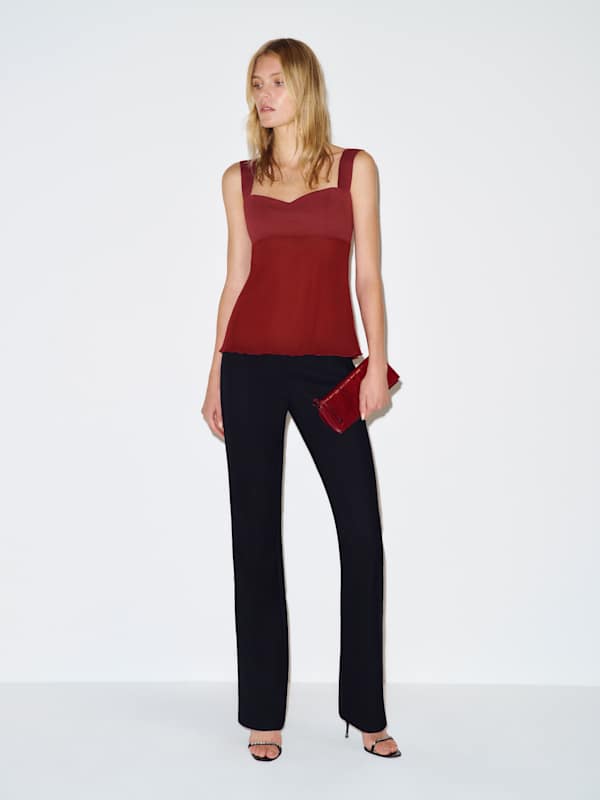 Nova Knit Top - Chianti