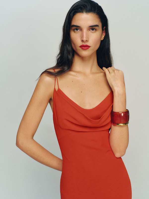 Lysandra Dress - Sundried Tomato