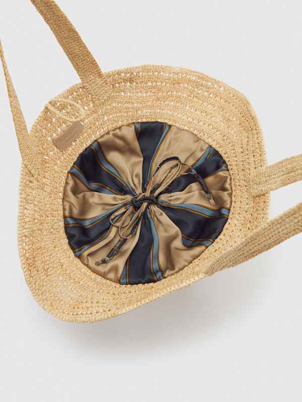 Sonia Hat Bag - Natural Raffia