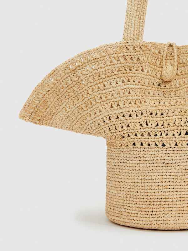 Sonia Hat Bag - Natural Raffia