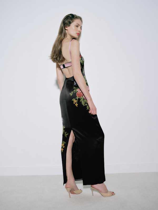 Caitlin Silk Dress - Gala Placement