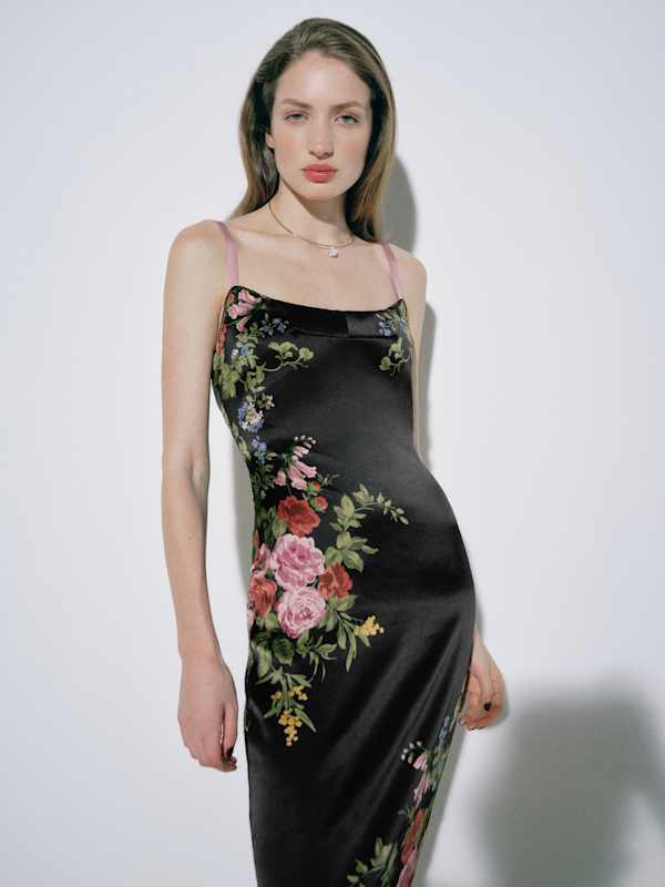 Caitlin Silk Dress - Gala Placement