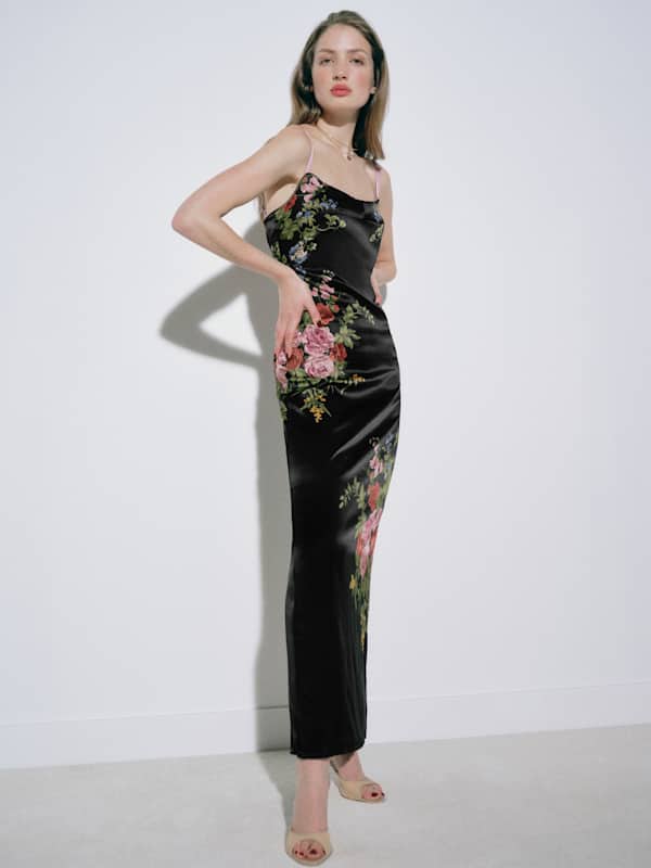 Caitlin Silk Dress - Gala Placement