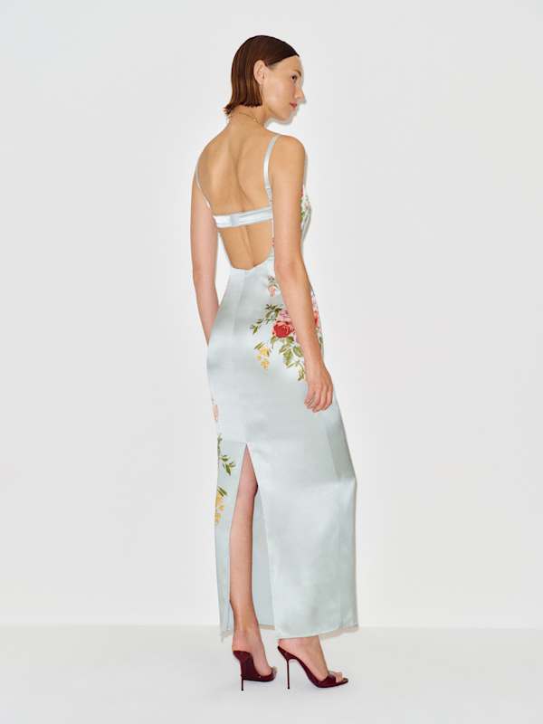 Caitlin Silk Dress - Palais Placement