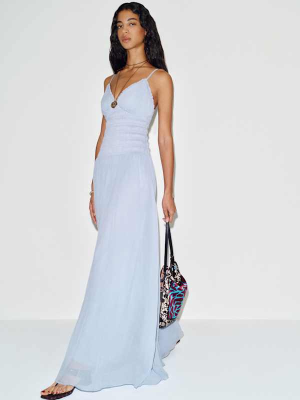 Fatima Dress - Cloud Blue