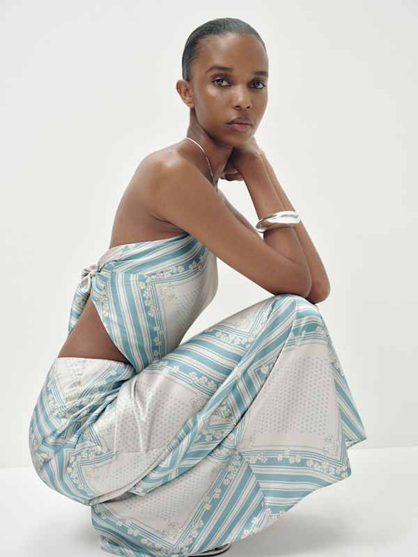 Effie Silk Two Piece - Bardot