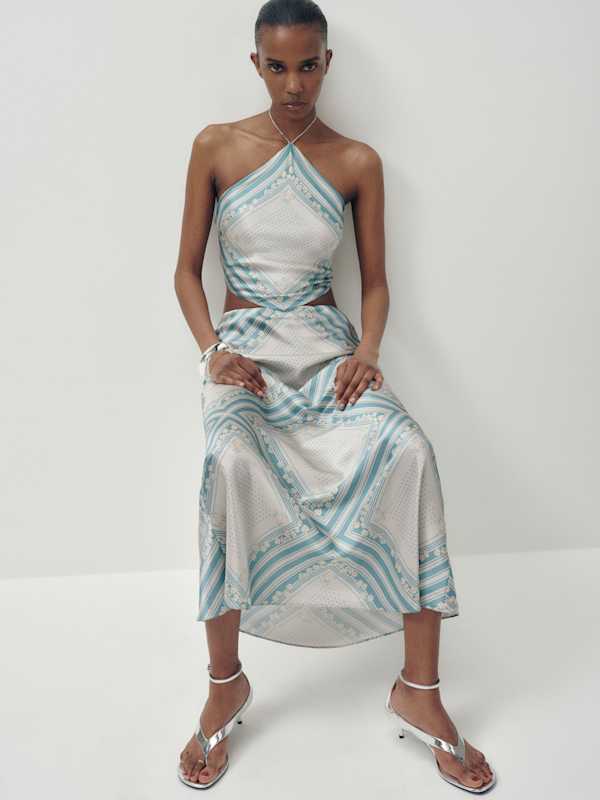 Effie Silk Two Piece - Bardot