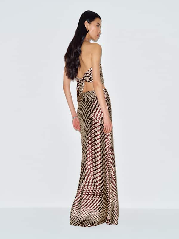 Effie Silk Two Piece - Samba