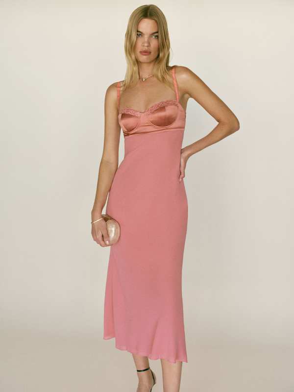 Breanne Dress - Dried Rose