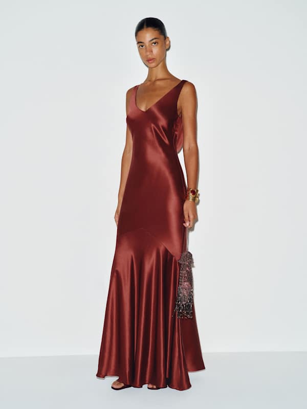 Beba Silk Dress - Romance