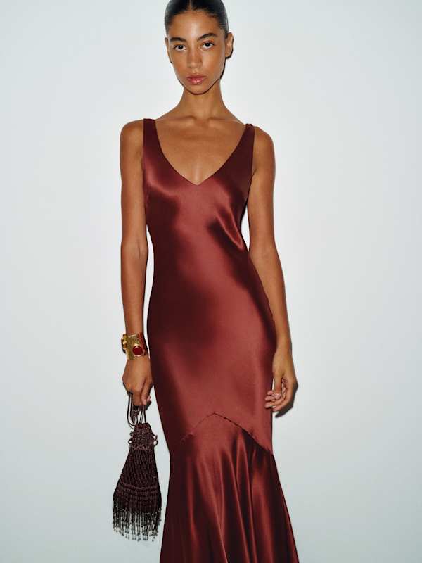 Beba Silk Dress - Romance