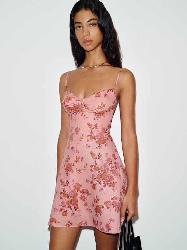 Hadley Linen Dress - Cheeky