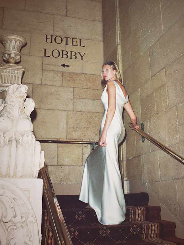 Ceres Silk Dress - Ivory