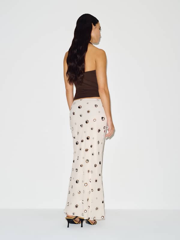 Top en maille Sydney - Brun