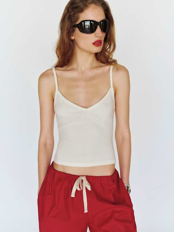 Nadine Knit Top - Fior Di Latte