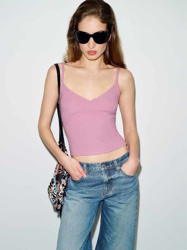 Nadine Knit Top - Sugar Plum