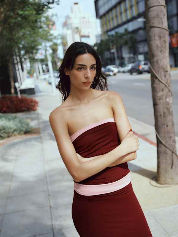 Evie Knit Top - Boysenberry Pink