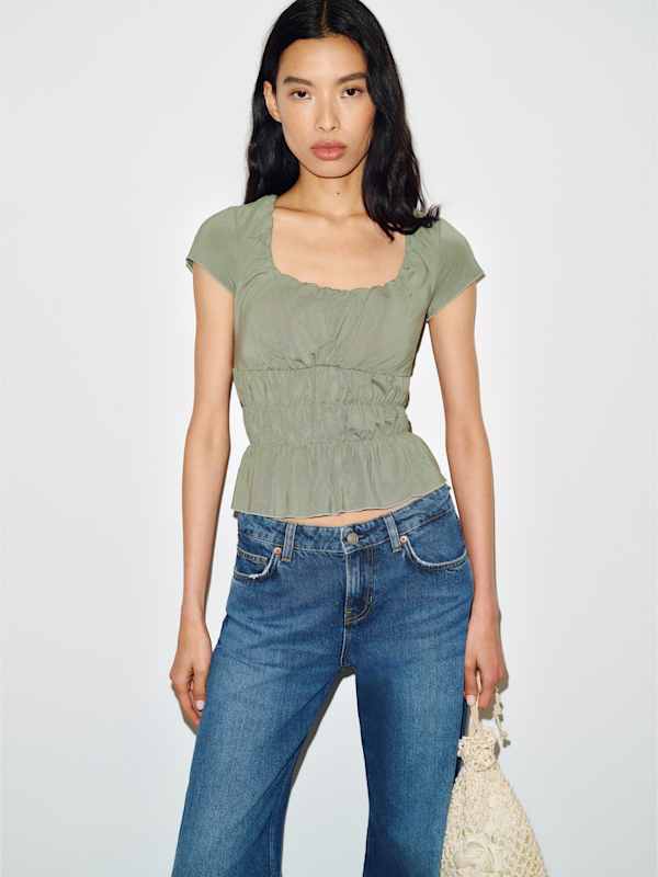 Milena Knit Top - Sage Green