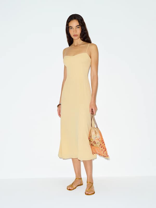 Milica Dress - Parmesan