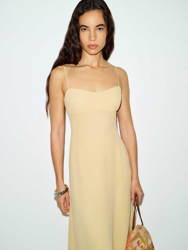 Milica Dress - Parmesan