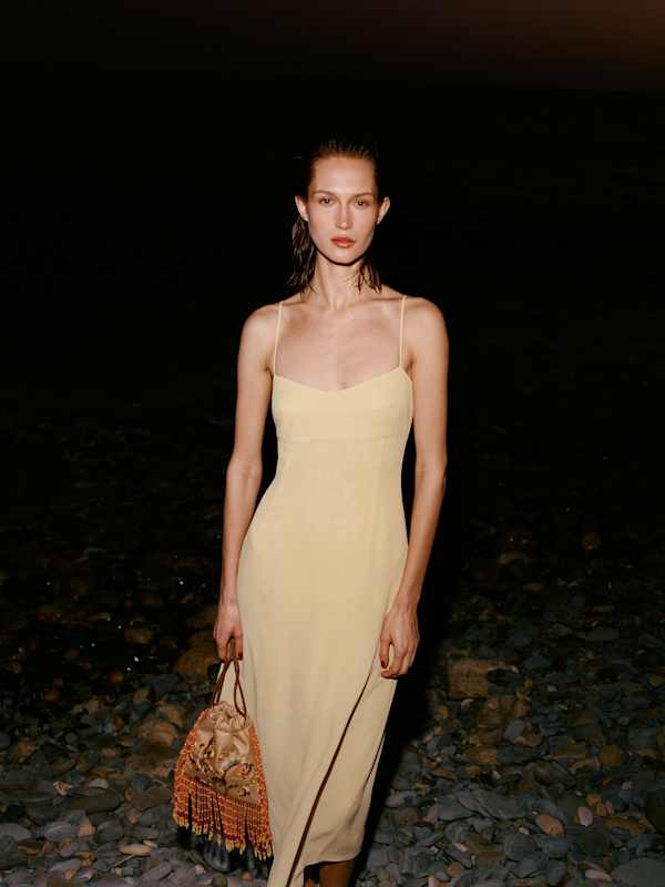 Milica Dress - Parmesan