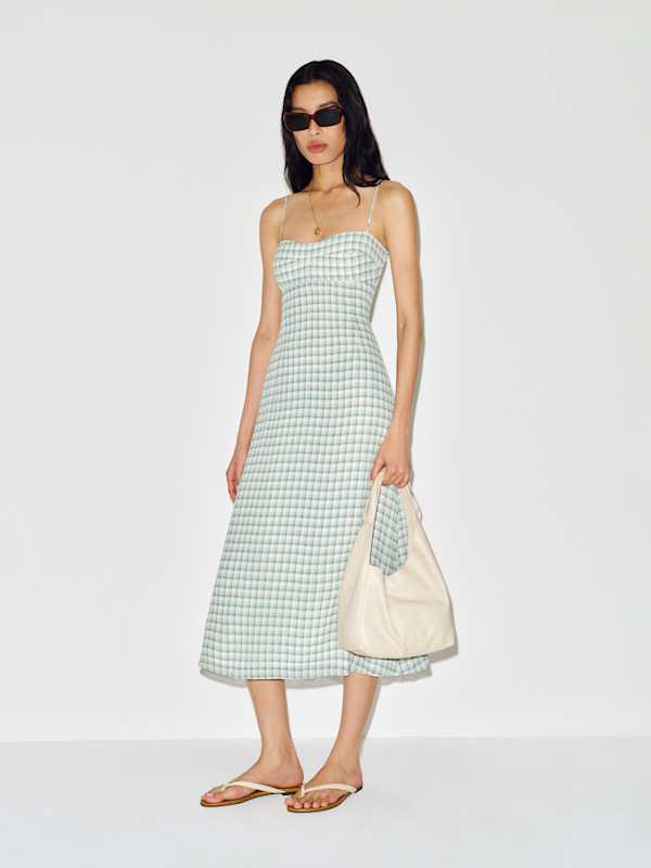 Milica Dress - Zephyr Check