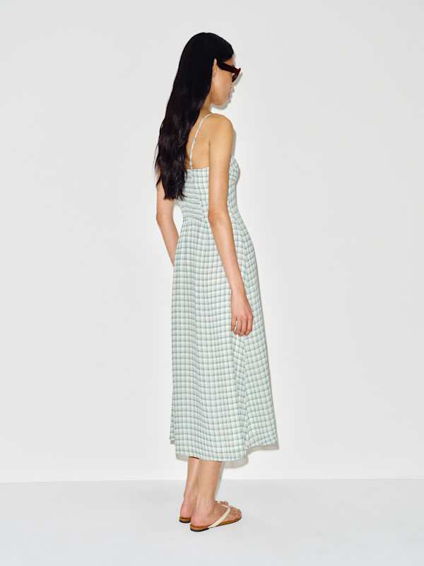 Milica Dress - Zephyr Check