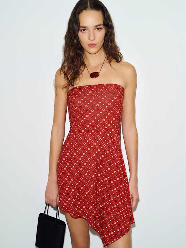 Georgia Knit Dress - Bandana