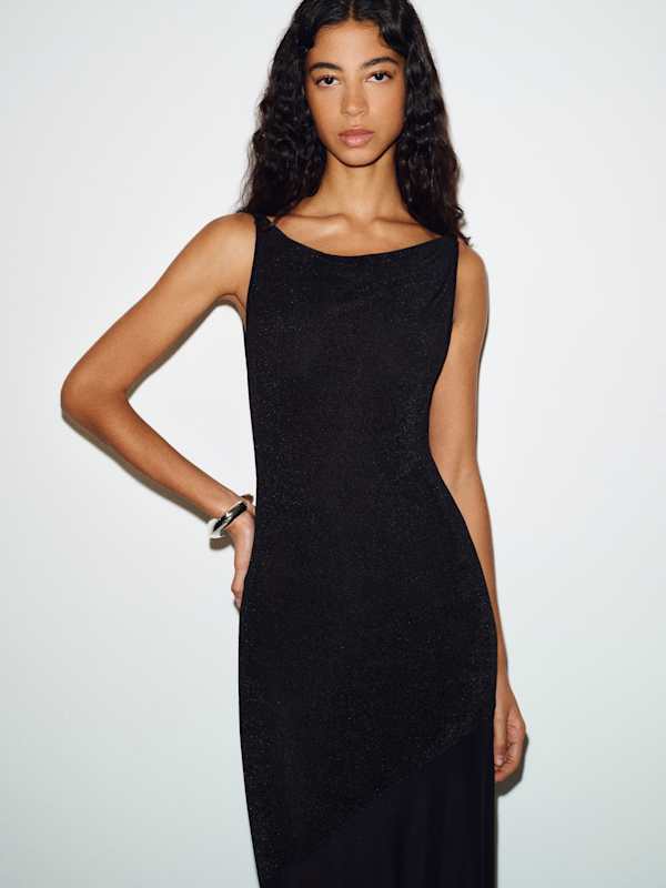 Yvette Knit Dress - Black