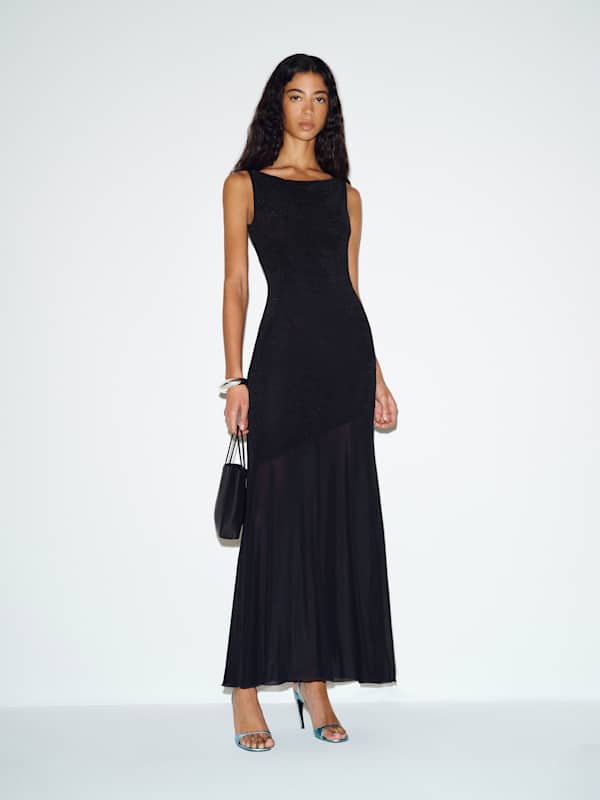Yvette Knit Dress - Black