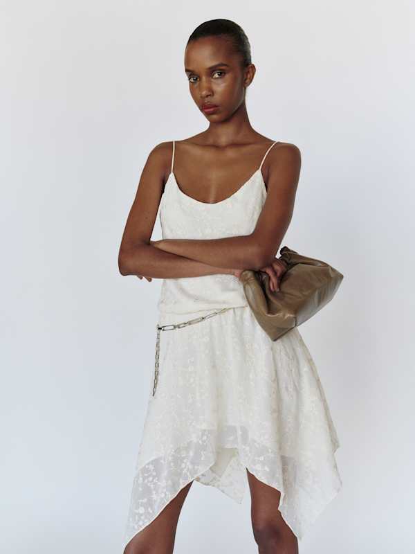 Jessamy Dress - White Eyelet