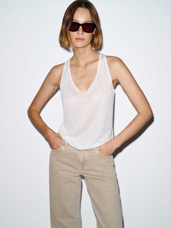 Jemma Knit Top - White