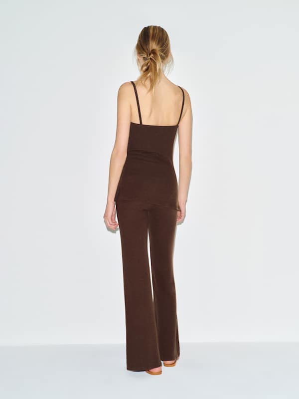 Bria Knit Two Piece - Mole