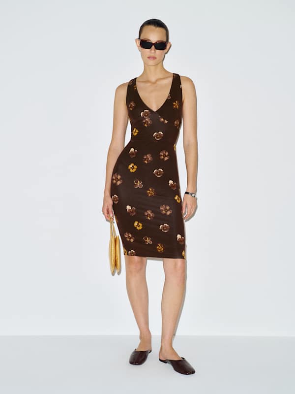 Joni Knit Dress - Chocolat
