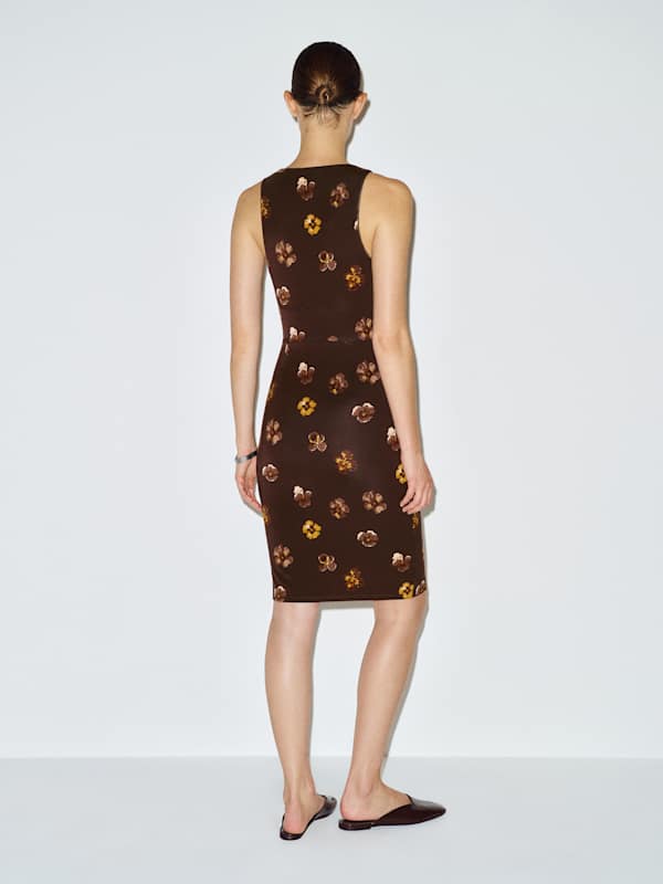 Joni Knit Dress - Chocolat
